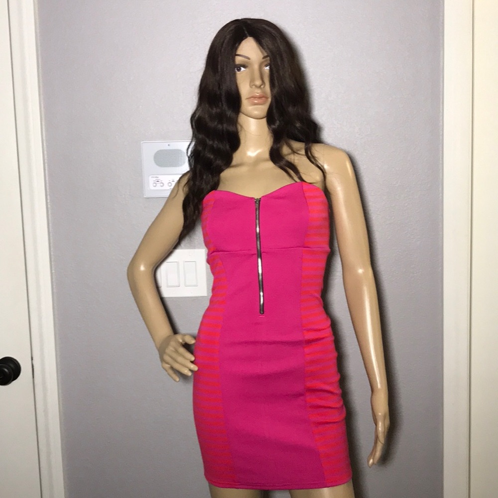G by Guess strapless dress